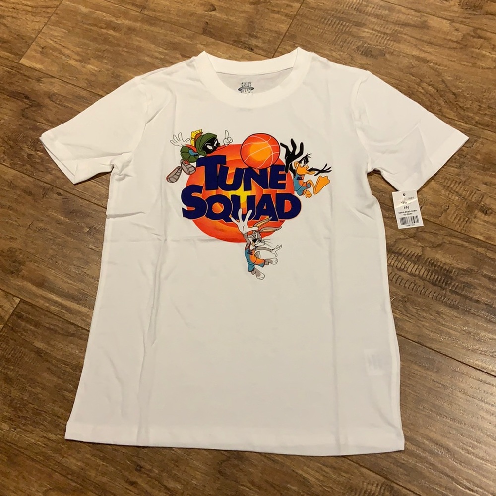 Space Jam Tune Squad white t-shirt